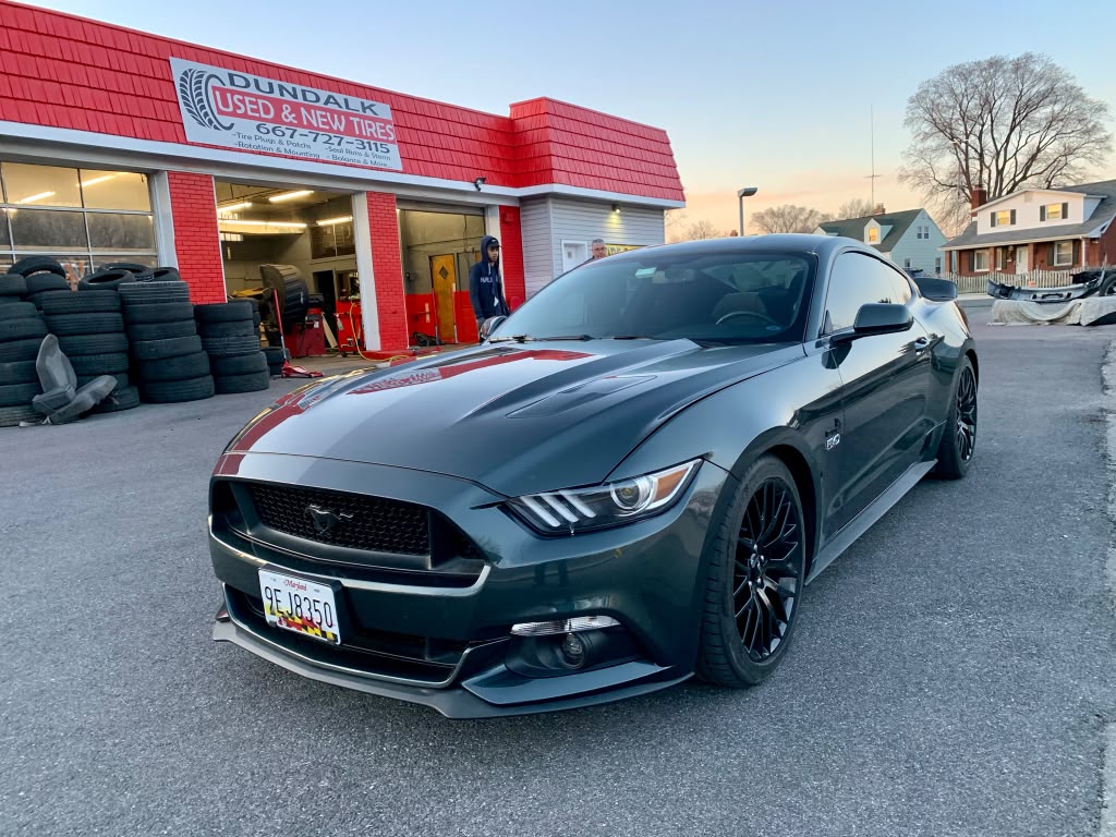 Wheel alignment service at Dundalk Tires